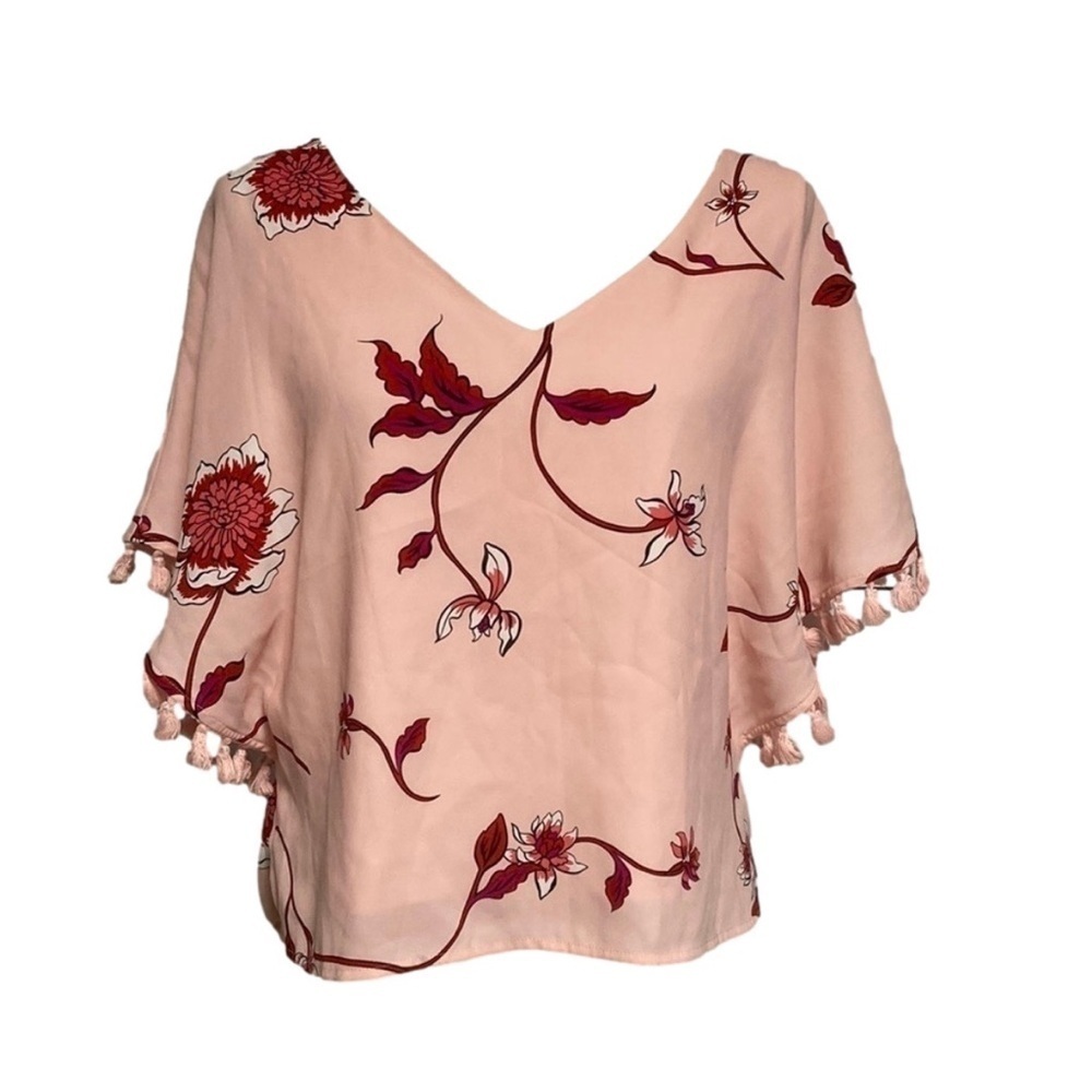 Cooper & Ella Carolina Tassel Sleeve Top BNWT